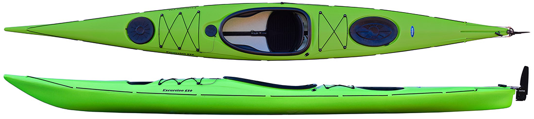 Kayak Hasle 520 very light PE with a good price